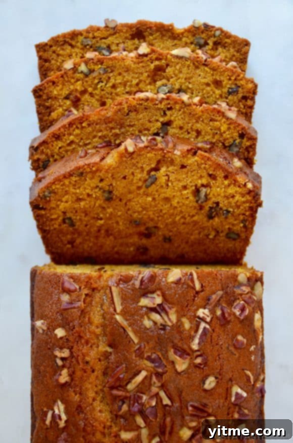 Ultimate Autumn Pumpkin Bread 6 The Best Pumpkin Bread sliced