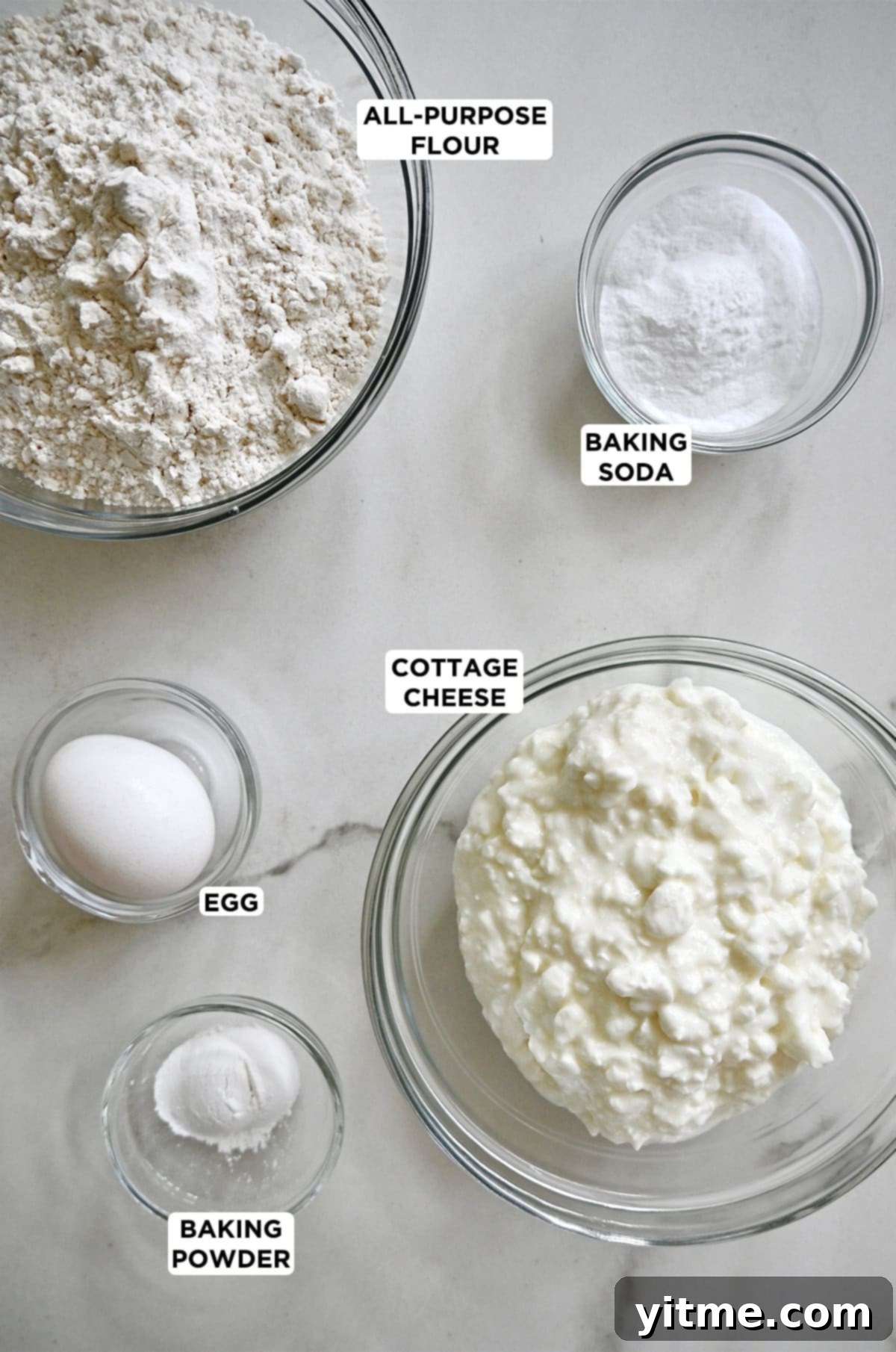 Ingredients for high protein soft pretzels