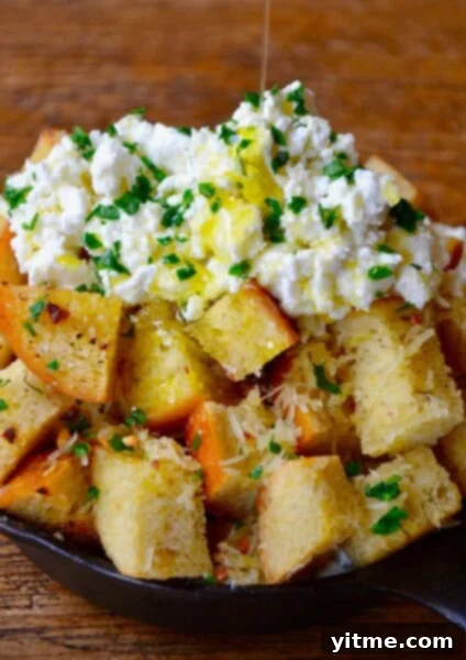 The Unexpected Twist: Cheesy Garlic Bread 7 Cheesy Garlic Bread with Ricotta
