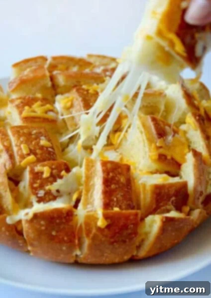 The Unexpected Twist: Cheesy Garlic Bread 8 Cheesy Pull-Apart Garlic Bread
