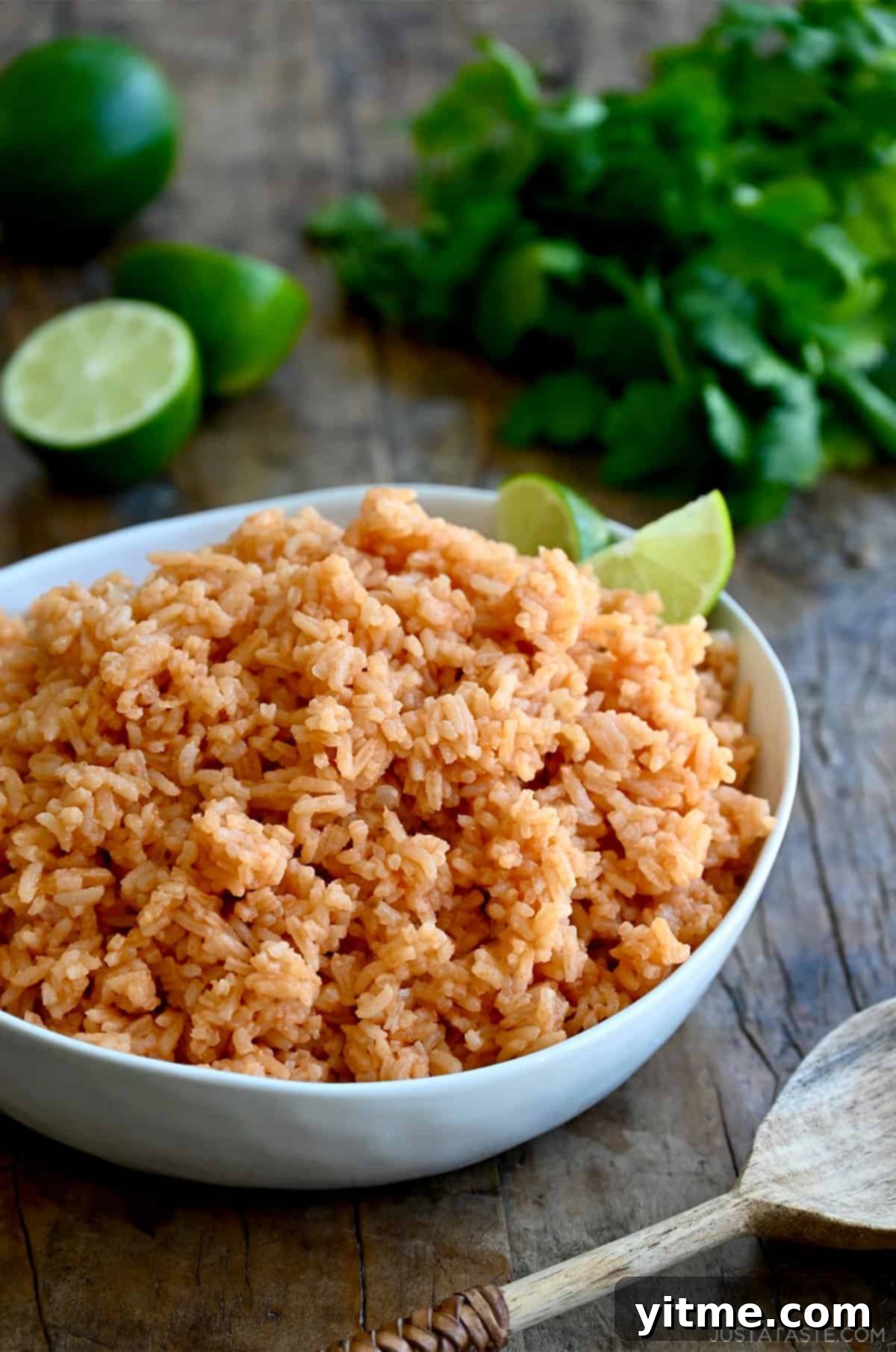 Vibrant Mexican Rice: A Flavorful Fiesta 9 Mexican Rice with Lime and Cilantro