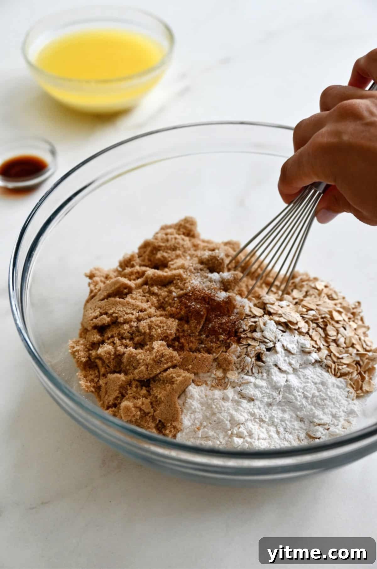 Mixing dry ingredients