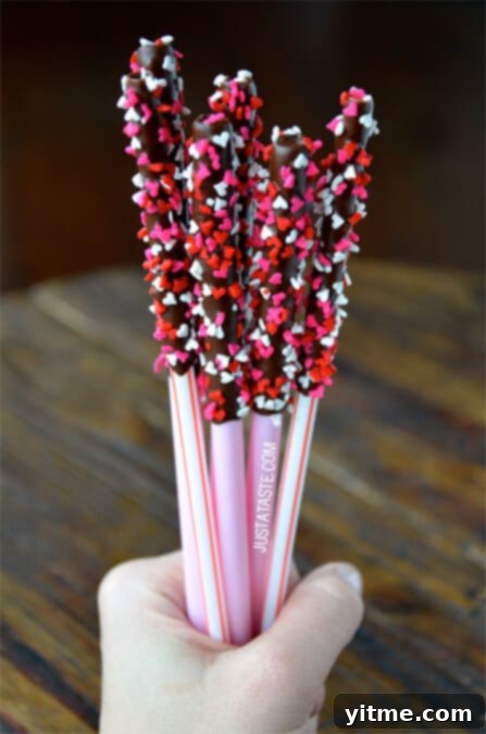 Gourmet Hot Chocolate Spoons 2 Hot Chocolate Stir Sticks Recipe from justataste.com