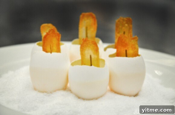 Thomas Keller Truffled Eggs Recipe